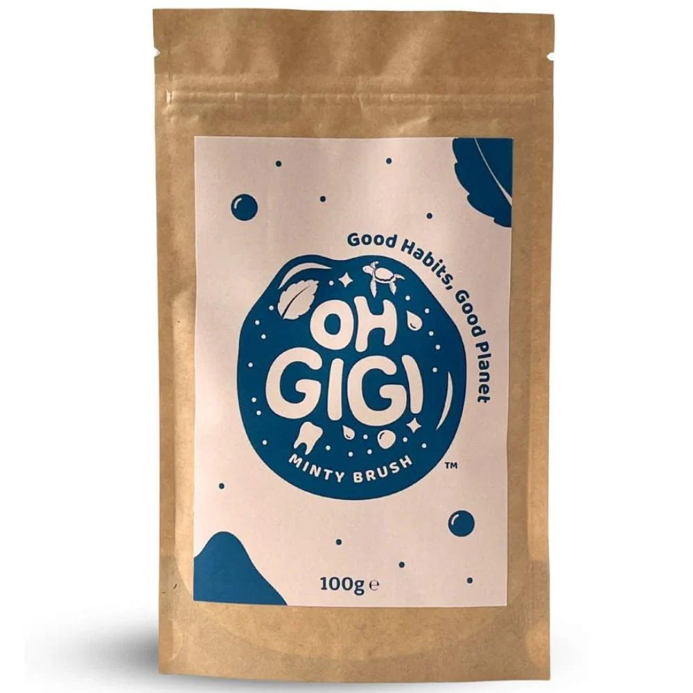 Ohgigi Organic Tooth Powder - Minty Brush - Image 7