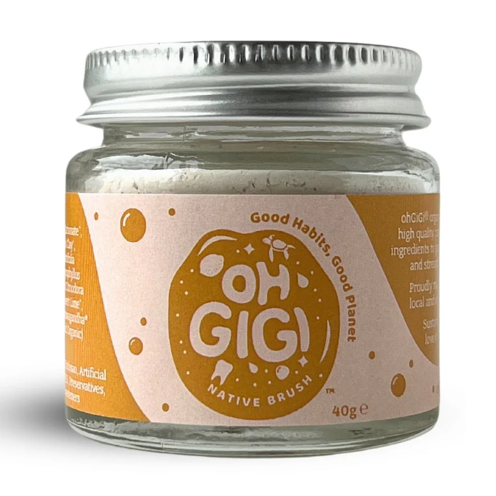 OhGiGi Organic Tooth Powder - Native Brush - Image 6