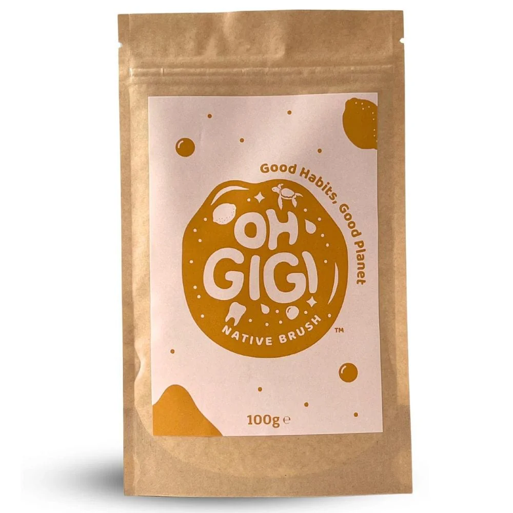 OhGiGi Organic Tooth Powder - Native Brush - Image 7