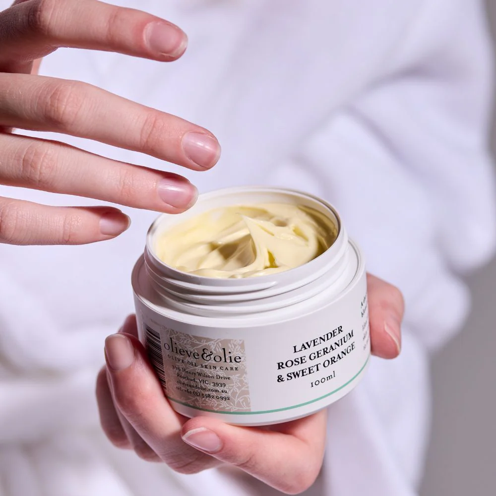 Olieve & Olie Body Butter 100ml - Lavender, Rose Geranium & Sweet Orange - Image 3