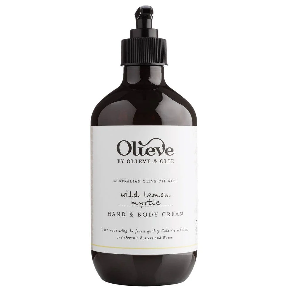 Olieve & Olie Hand & Body Cream 500ml - Wild Lemon Myrtle