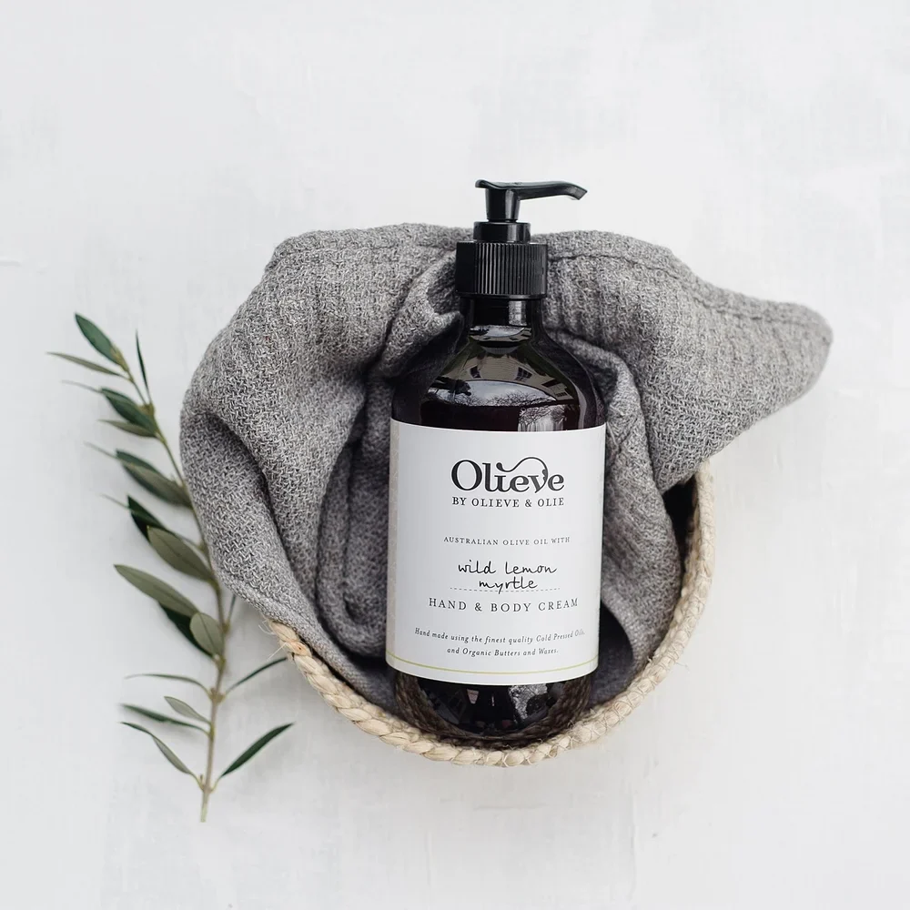 Olieve & Olie Hand & Body Cream 500ml - Wild Lemon Myrtle - Image 2