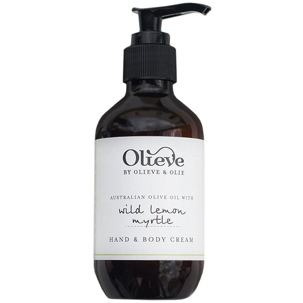 Olieve & Olie Hand & Body Cream 200ml - Wild Lemon Myrtle
