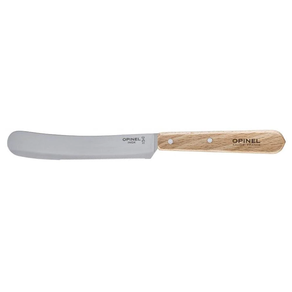 Opinel Stainless Steel Breakfast & Brunch Knife - Beech