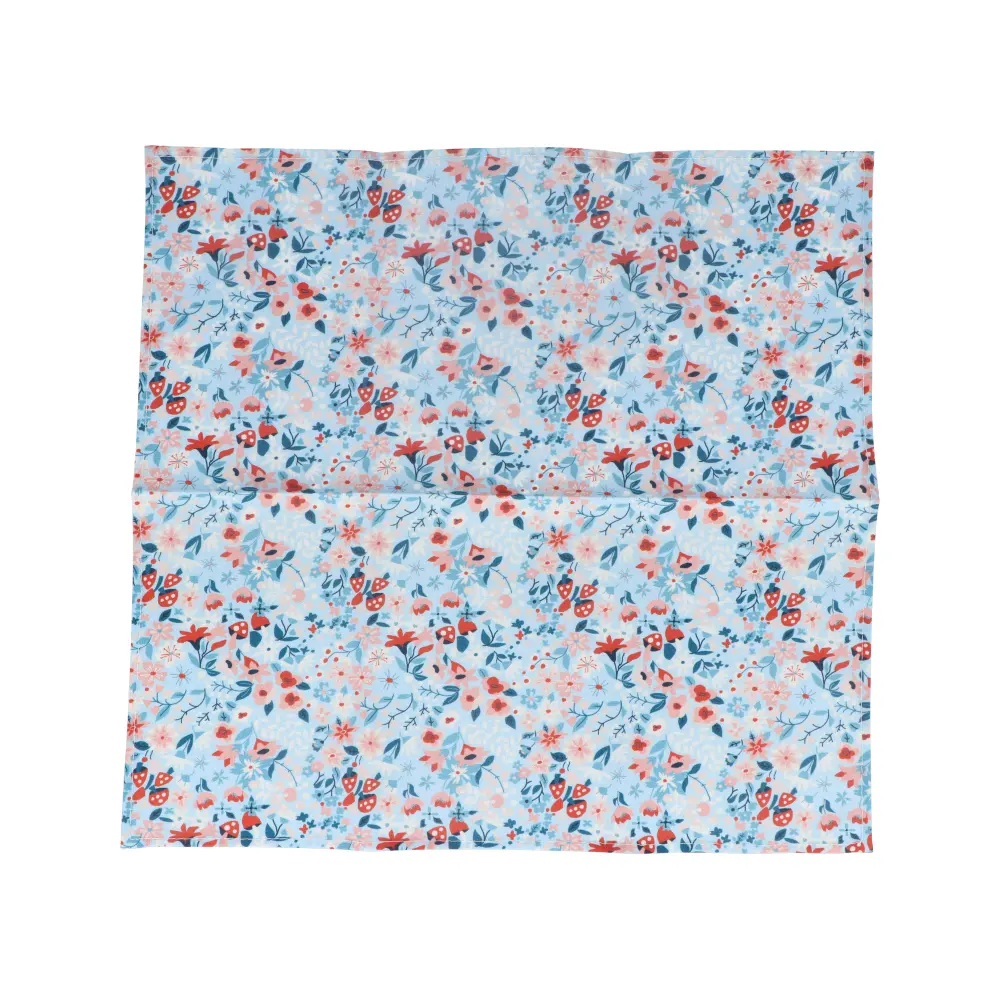 Organic Cotton Handkerchief - Floral Dawn - Image 2
