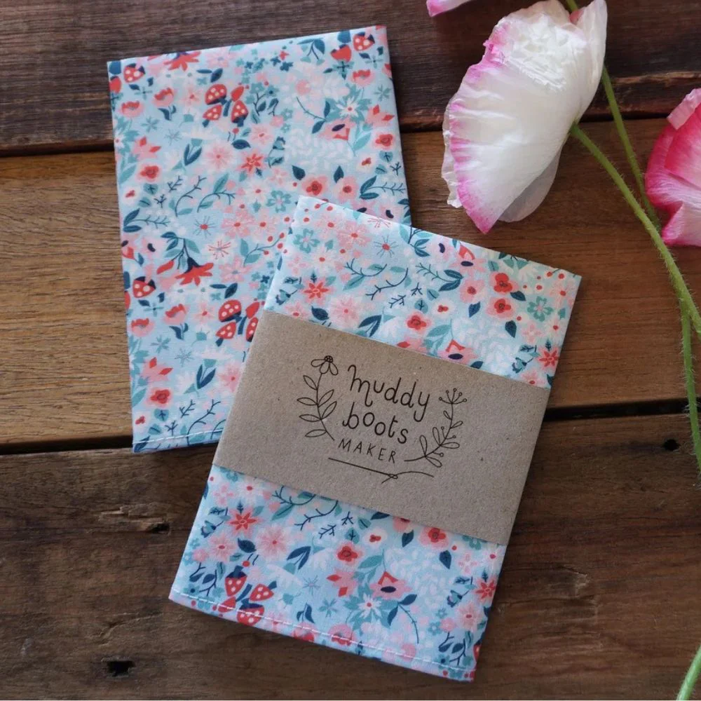 Organic Cotton Handkerchief - Floral Dawn - Image 3