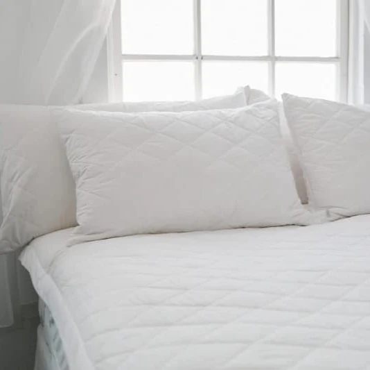 EcoLinen Organic Cotton Quilted Mattress Protector