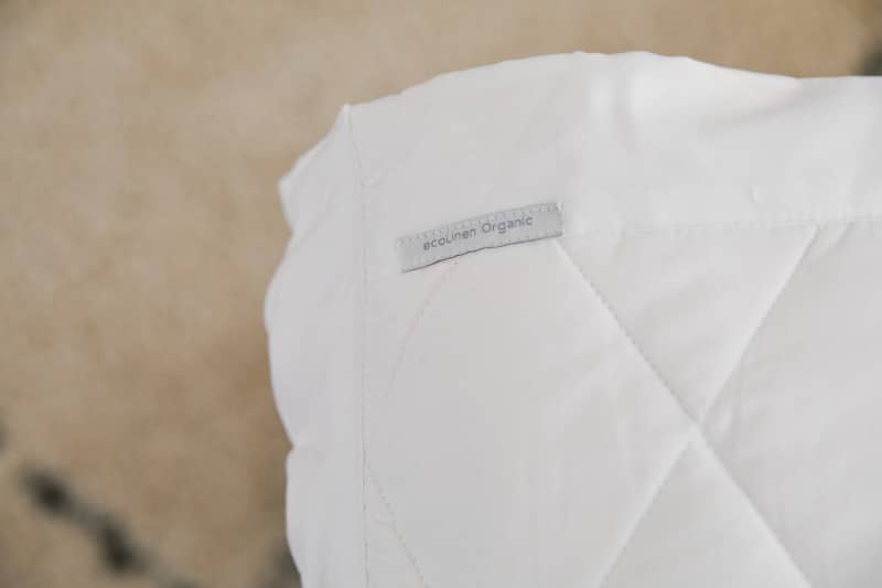 EcoLinen Organic Cotton Quilted Mattress Protector - Image 6
