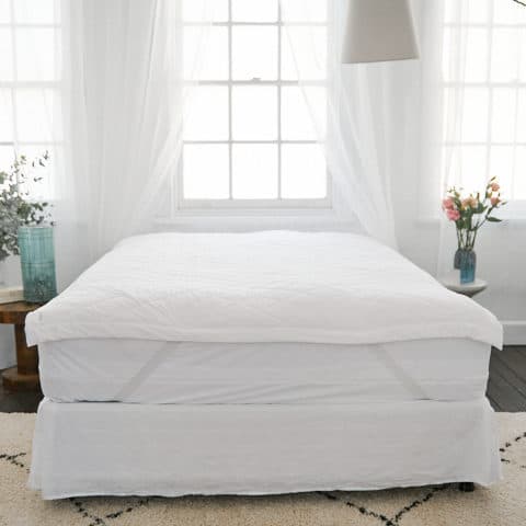 EcoLinen Organic Cotton Quilted Mattress Protector - Image 8