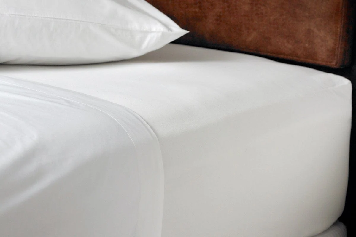 EcoLinen Organic Cotton Sheet Separates - White - Image 2