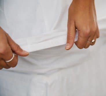 EcoLinen Organic Cotton Sheet Separates - White - Image 3