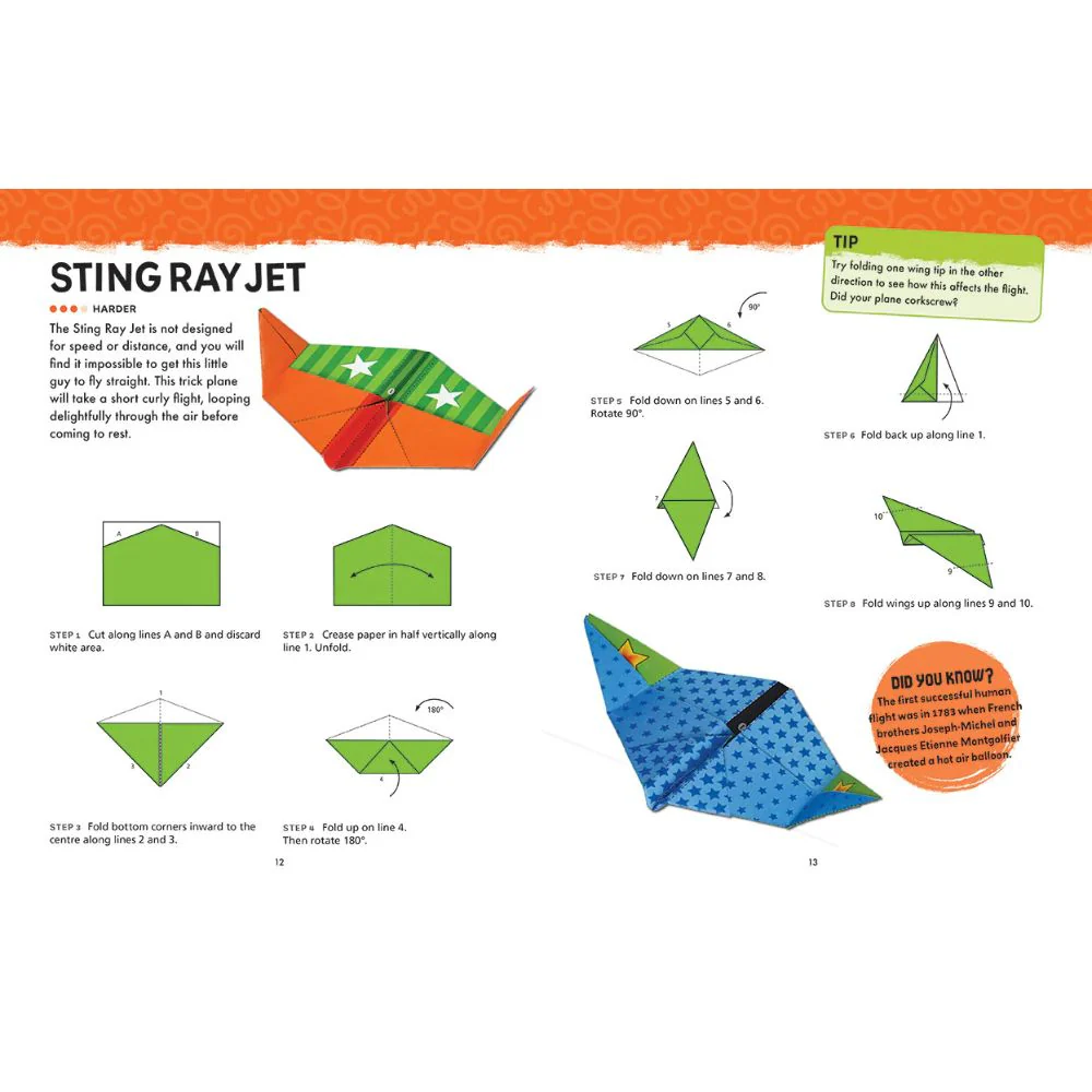 Origami Activity Book - Paper Planes - Image 2