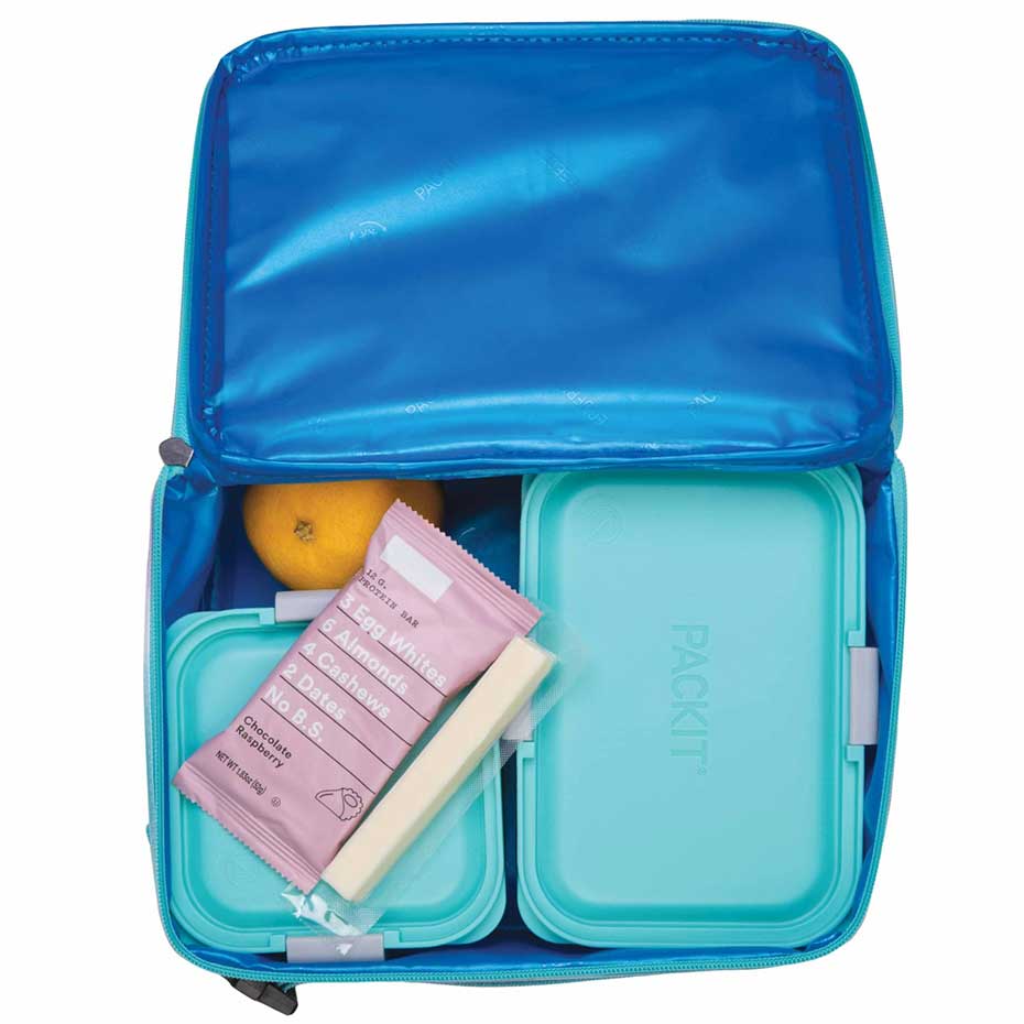 PackIt Freezable Classic Insulated Lunch Box - Tie Dye Sorbet - Image 4