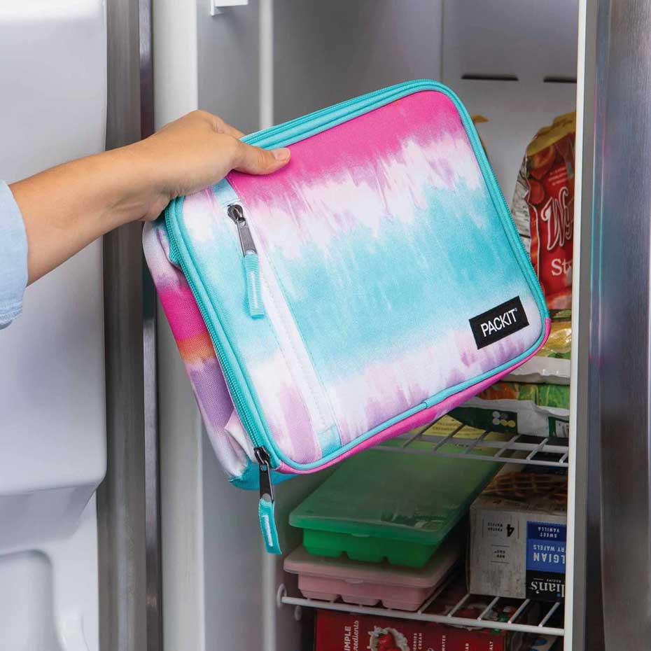 PackIt Freezable Classic Insulated Lunch Box - Tie Dye Sorbet - Image 5