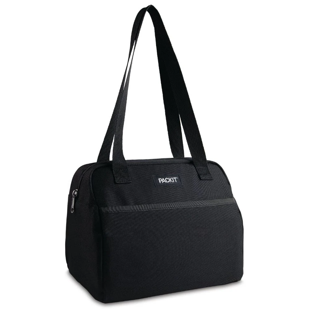 PackIt Freezable Hampton Insulated Lunch Bag - Black