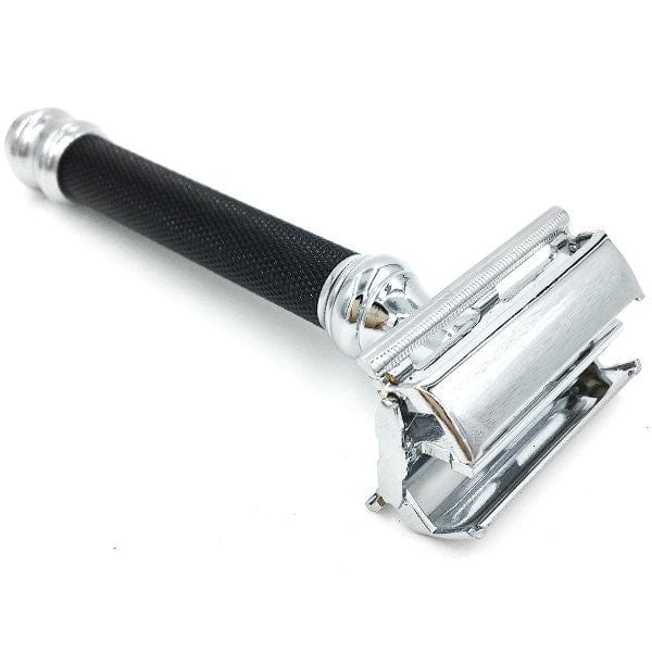Parker 76R Butterfly Safety Razor + Blades - Black - Image 3