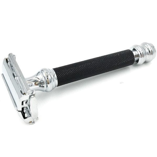 Parker 76R Butterfly Safety Razor + Blades - Black - Image 4