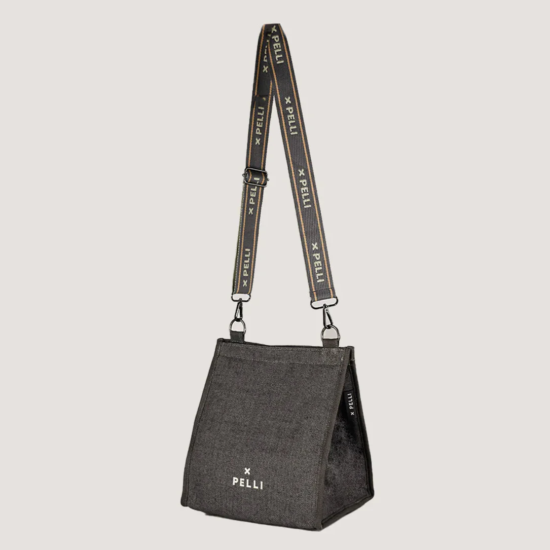 Pelli Crossbody JUTE Insulated Lunch Bag - Image 3