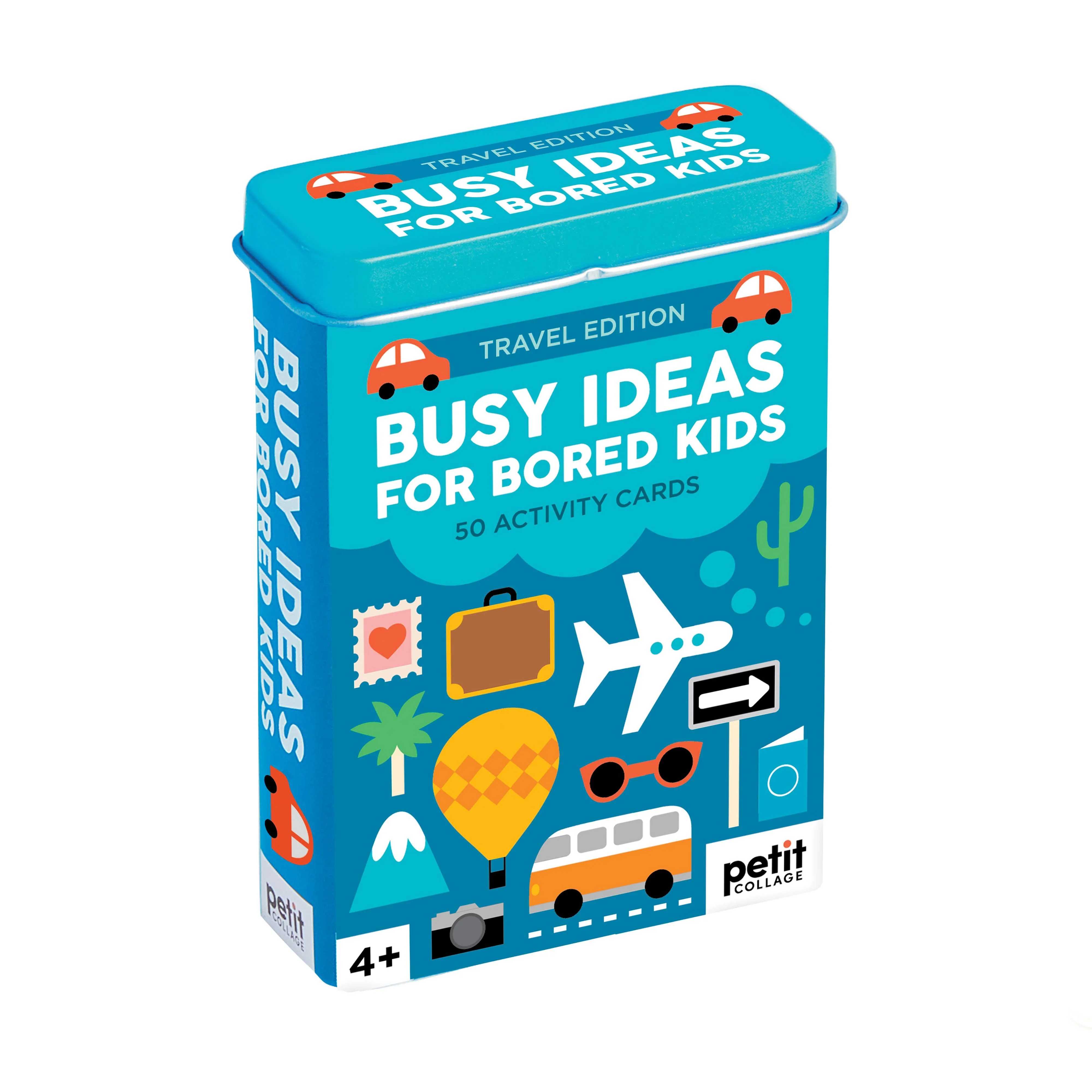 Petit Collage Busy Ideas For Bored Kids: Travel Edition Blue - Image 2
