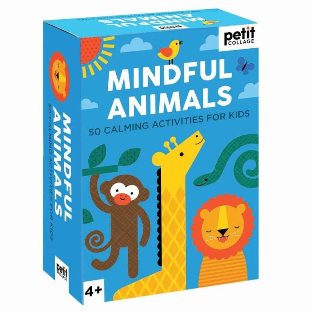 Petit Collage Mindful Animals - Calming Activity Cards Multi-Coloured - Image 3