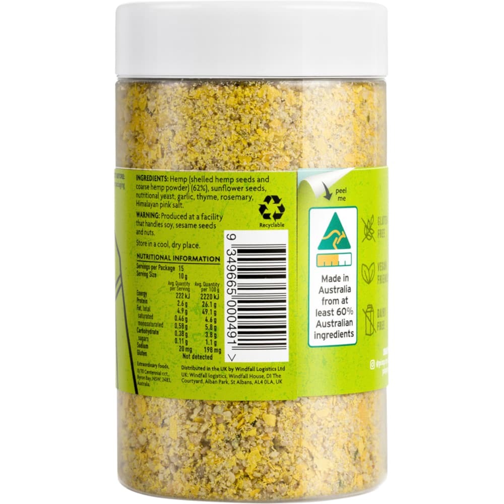 Pimp My Salad Vegan Hemp Parmesan 150g - Image 2