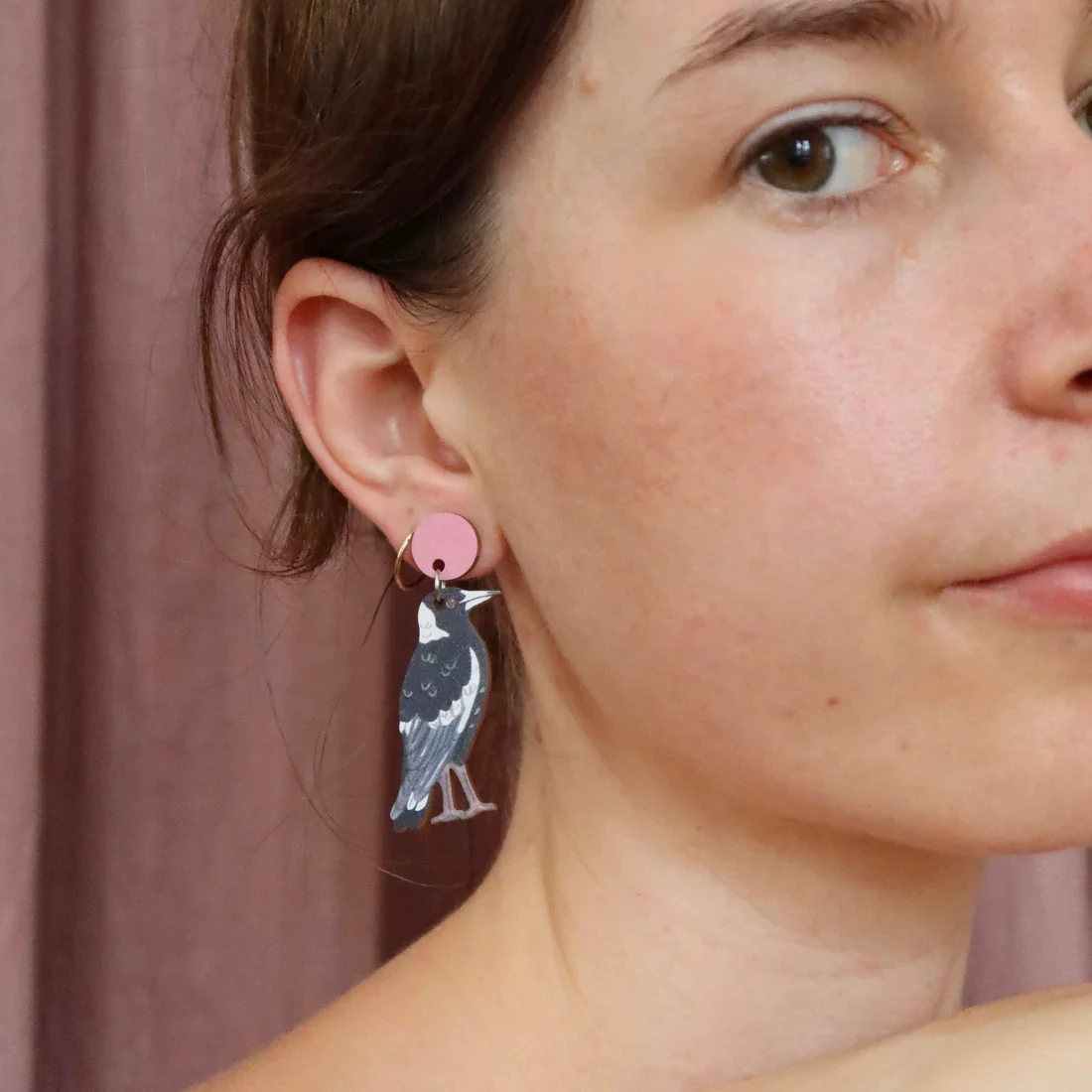 Pixie Nut & Co. Magpie Earrings - Image 2