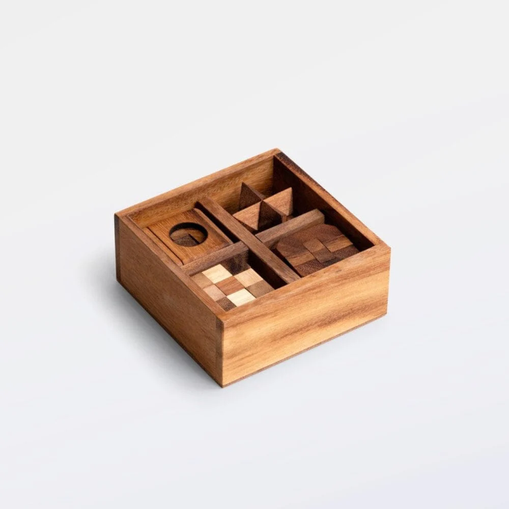 Planet Finska 5 Wooden Puzzles in One Tricky Box - Image 3