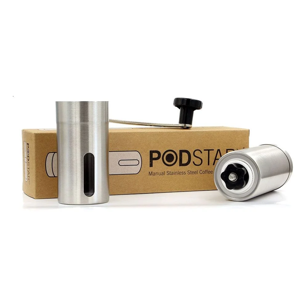 Pod Star Stainless Steel Manual Coffee Grinder - Image 2
