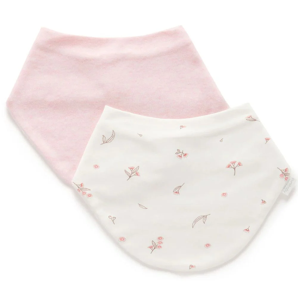 Purebaby 2 Pack Essential Dribble Bib - Image 4