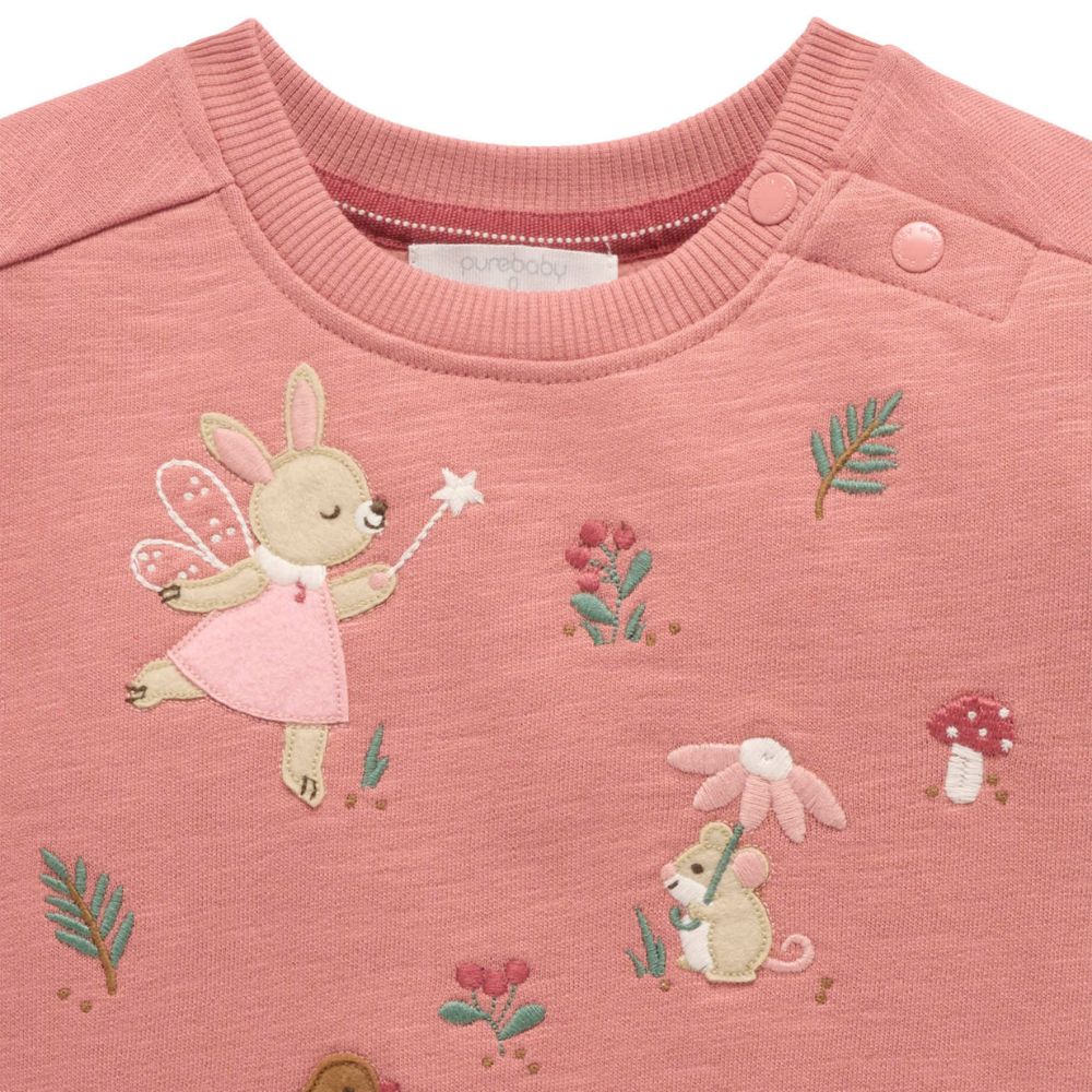 Purebaby Embroidered Windcheater - Lilly Pilly - Image 3