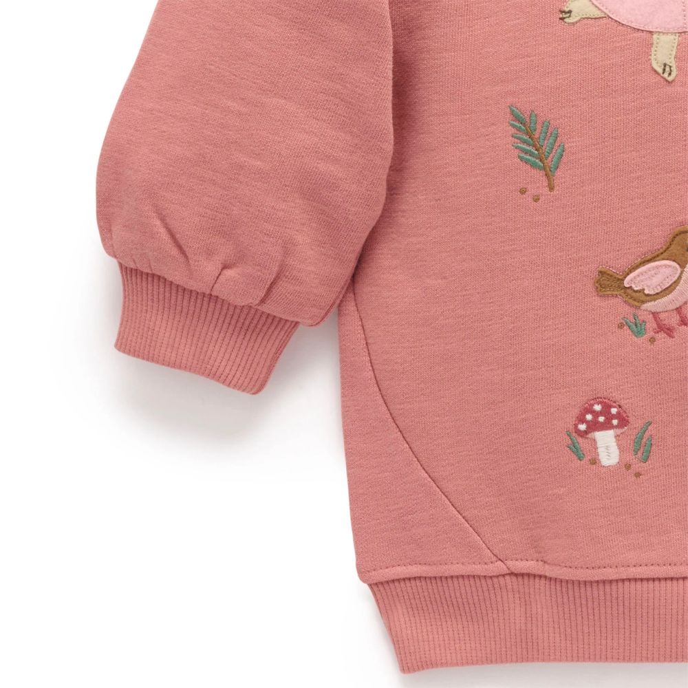 Purebaby Embroidered Windcheater - Lilly Pilly - Image 4