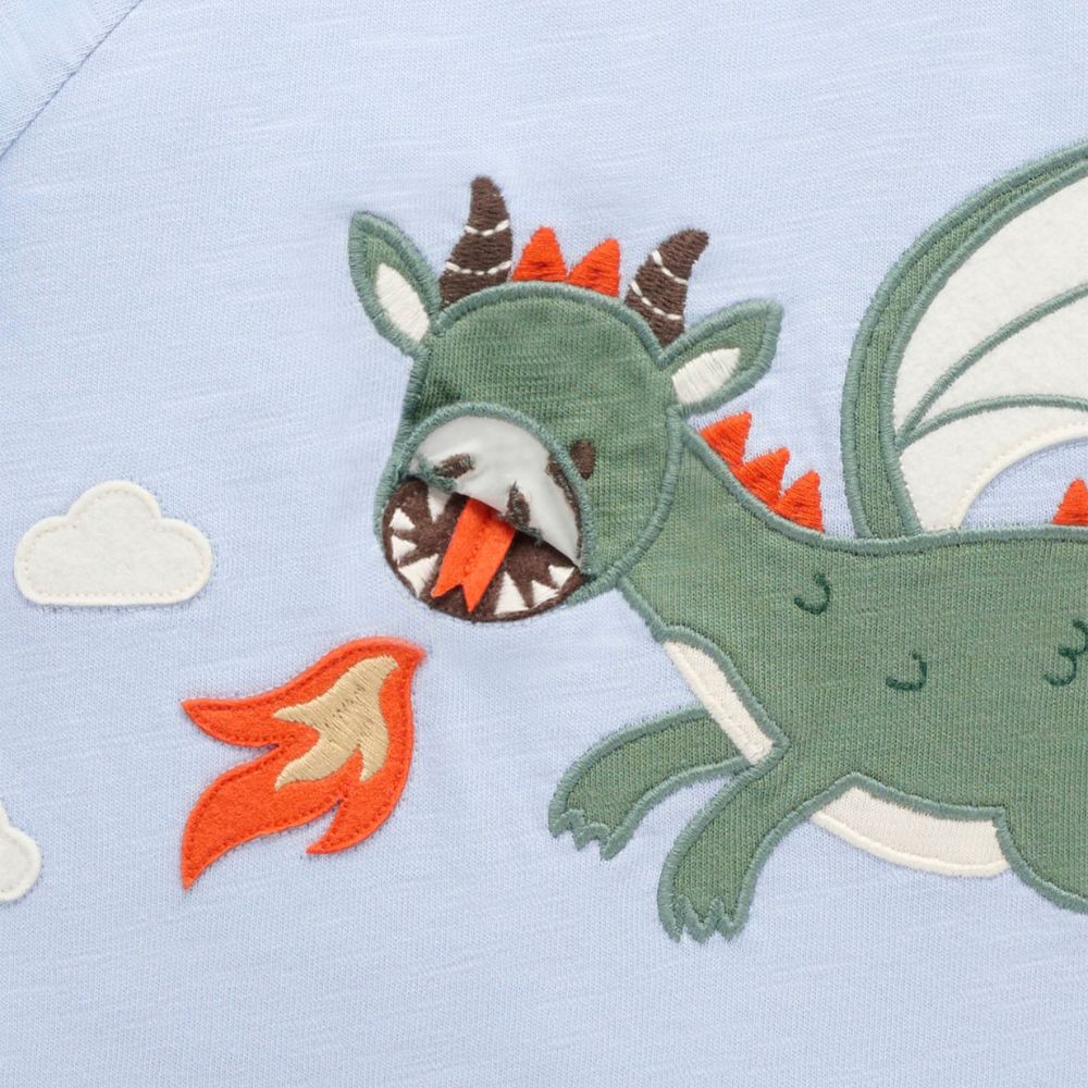 Purebaby Flying Dragon Long Sleeve Tee - Image 5