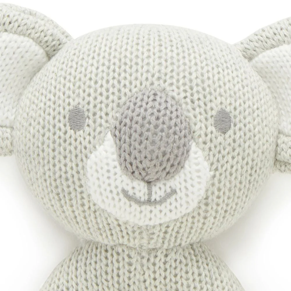 Purebaby Knitted Rattle - Koala - Image 3