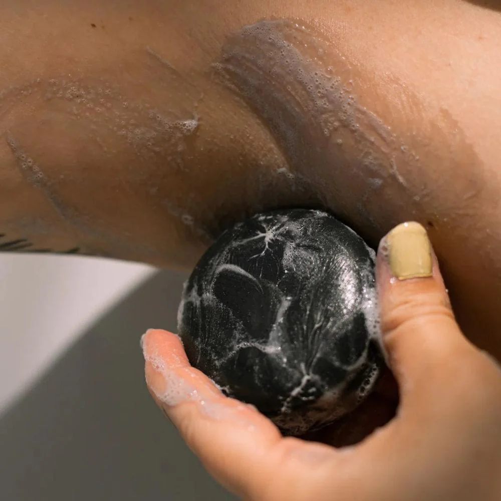 Raw Nature Armpit Detox Charcoal Soap Bar 70g - Image 2