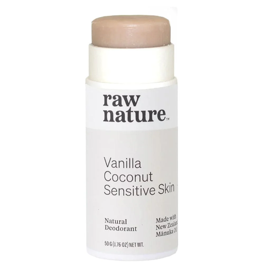 Raw Nature Deodorant Stick 50g - Vanilla & Coconut Sensitive Skin - Image 2