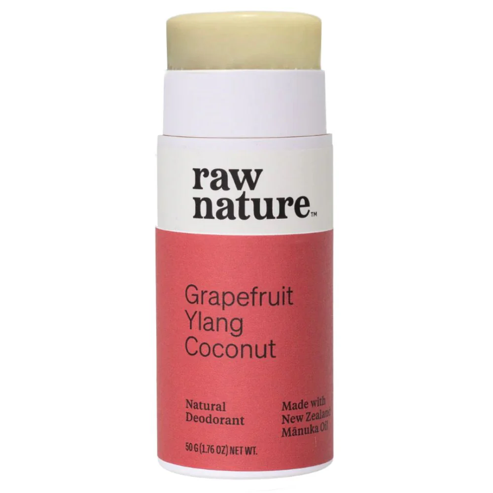 Raw Nature Deodorant Stick 50g - Grapefruit, Ylang & Coconut - Image 2