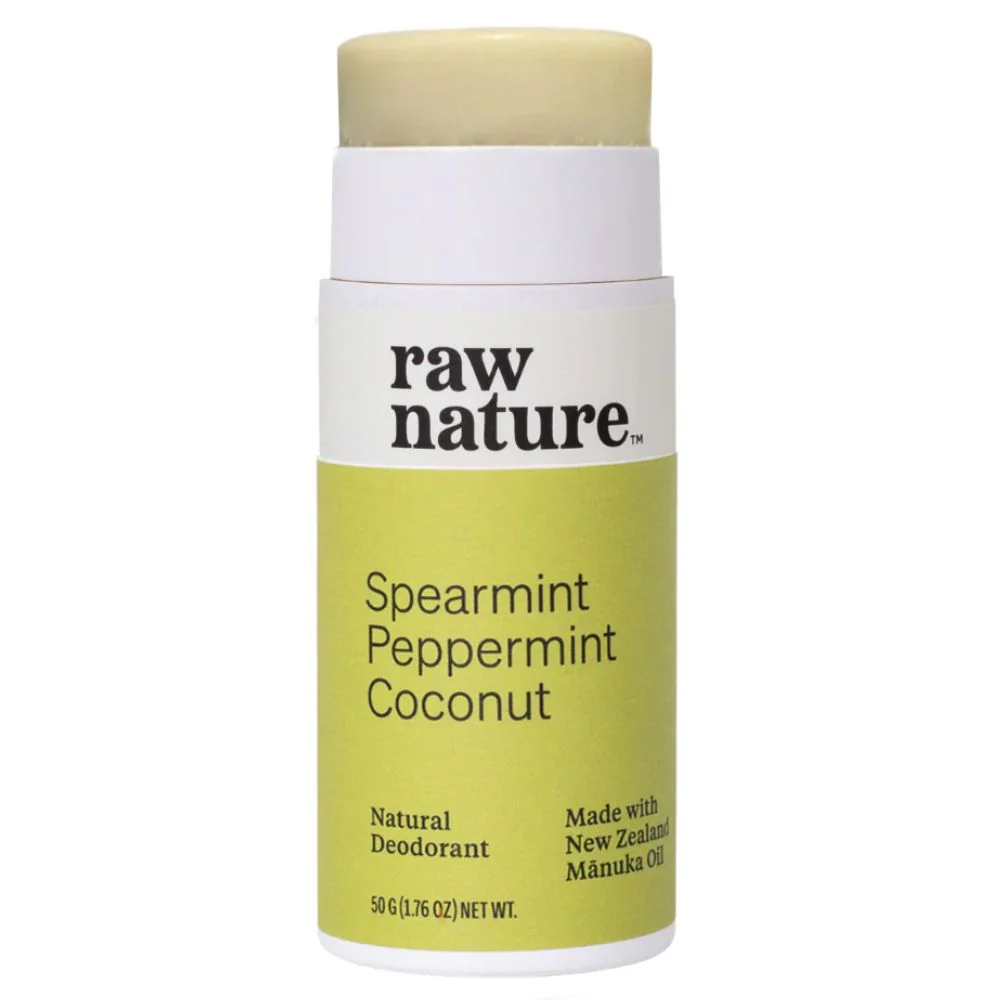 Raw Nature Deodorant Stick 50g - Spearmint, Peppermint & Coconut - Image 2