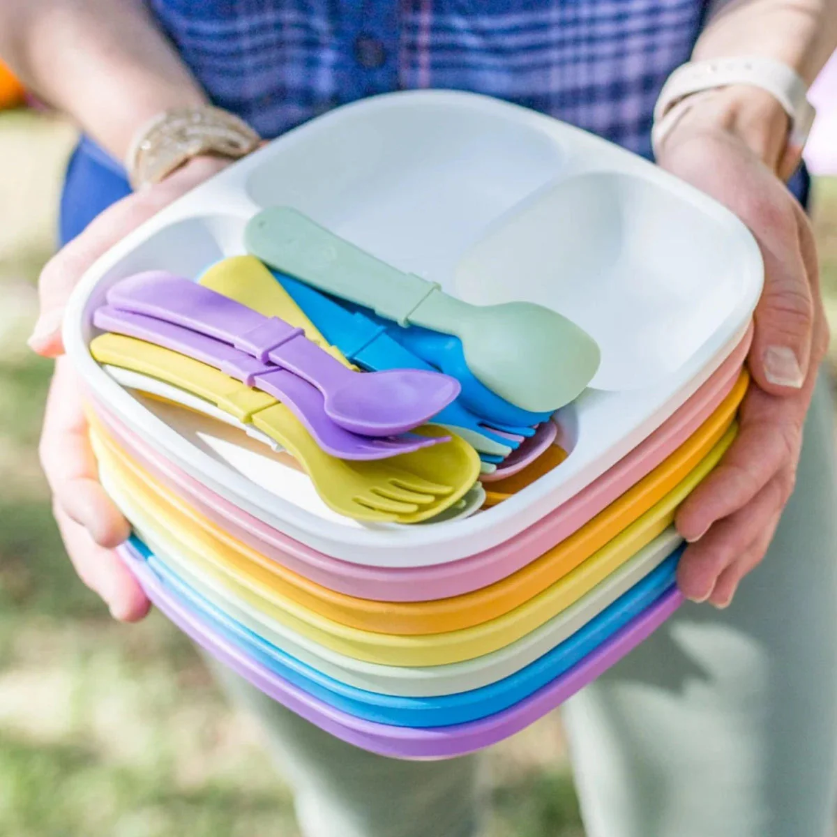 Re-Play Divided Plate Single - Image 3