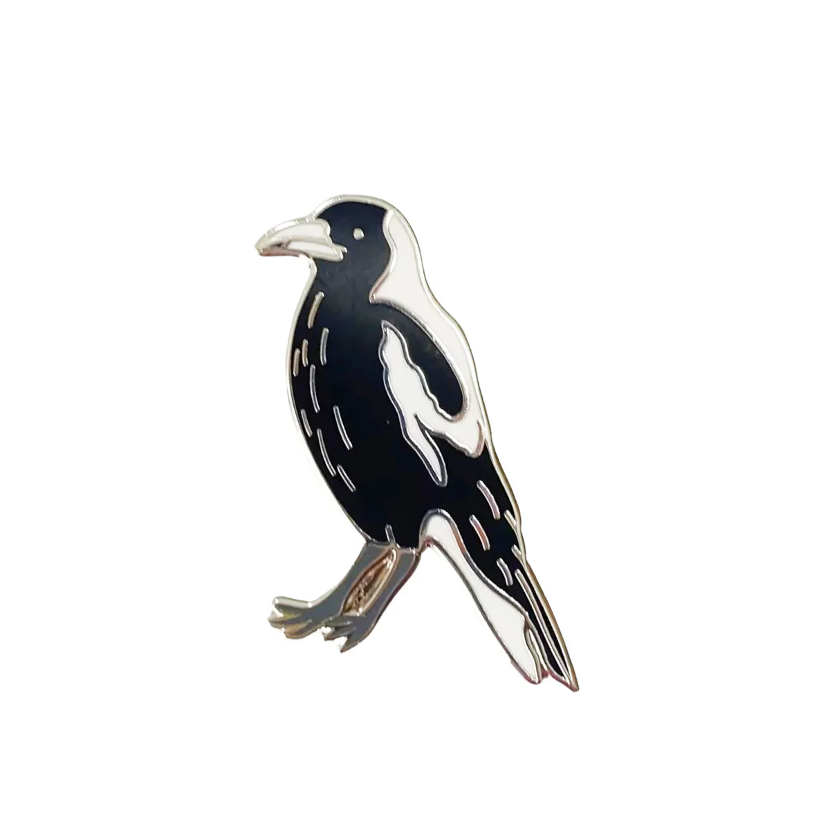 Red Parka Enamel Pin - Magpie - Image 2