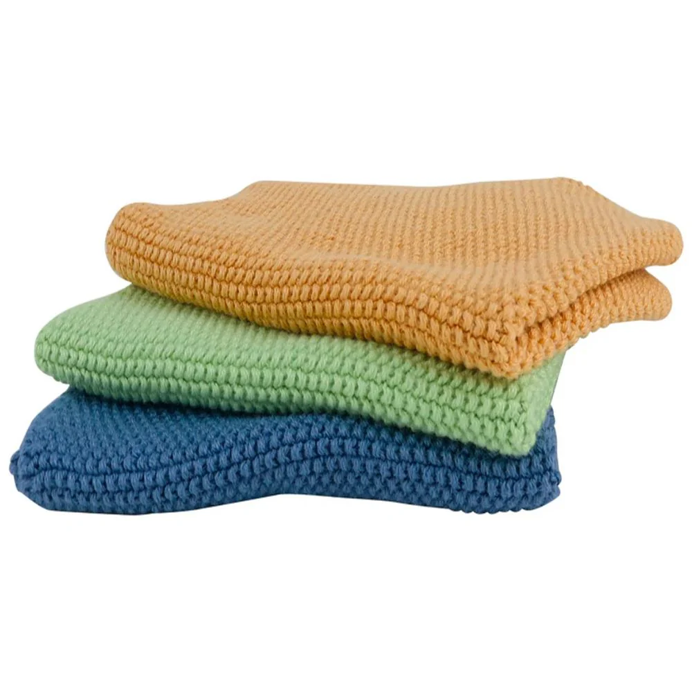 Redecker Dish Cloth - Knitted Cotton (Set of 3) - Image 2