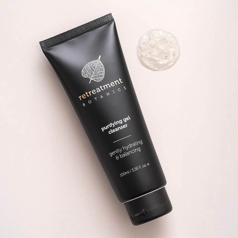 Retreatment Botanics Purifying Gel Cleanser 100ml - Image 3