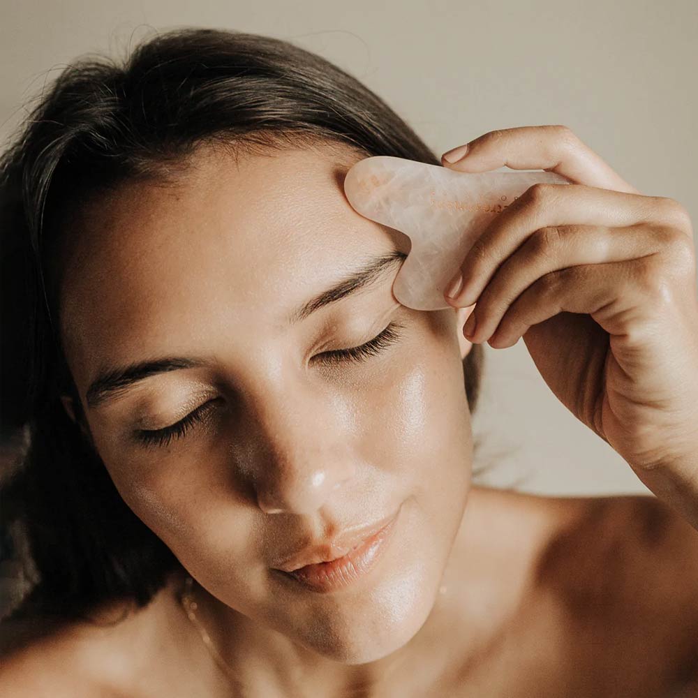 Retreatment Botanics Rose Quartz Gua Sha - Image 2