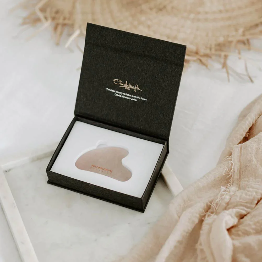 Retreatment Botanics Rose Quartz Gua Sha - Image 3