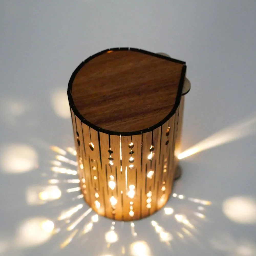 RS Studio Cordless Portable Timber Lamp - Cafe - Image 3