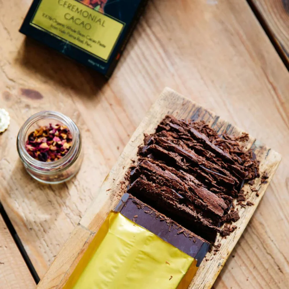 Sacred Earth Medicine Ceremonial Cacao Block - Image 2