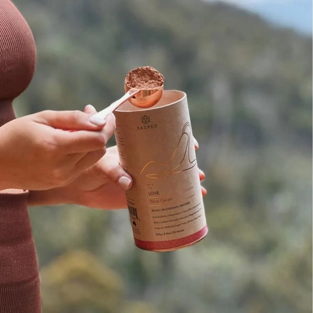Sacred Love - Rose Cacao Powder 250g | 25 serves - Image 2