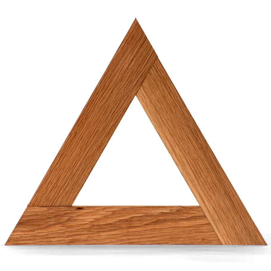 Sands Made Wooden Kakuro Trivet - White Oak