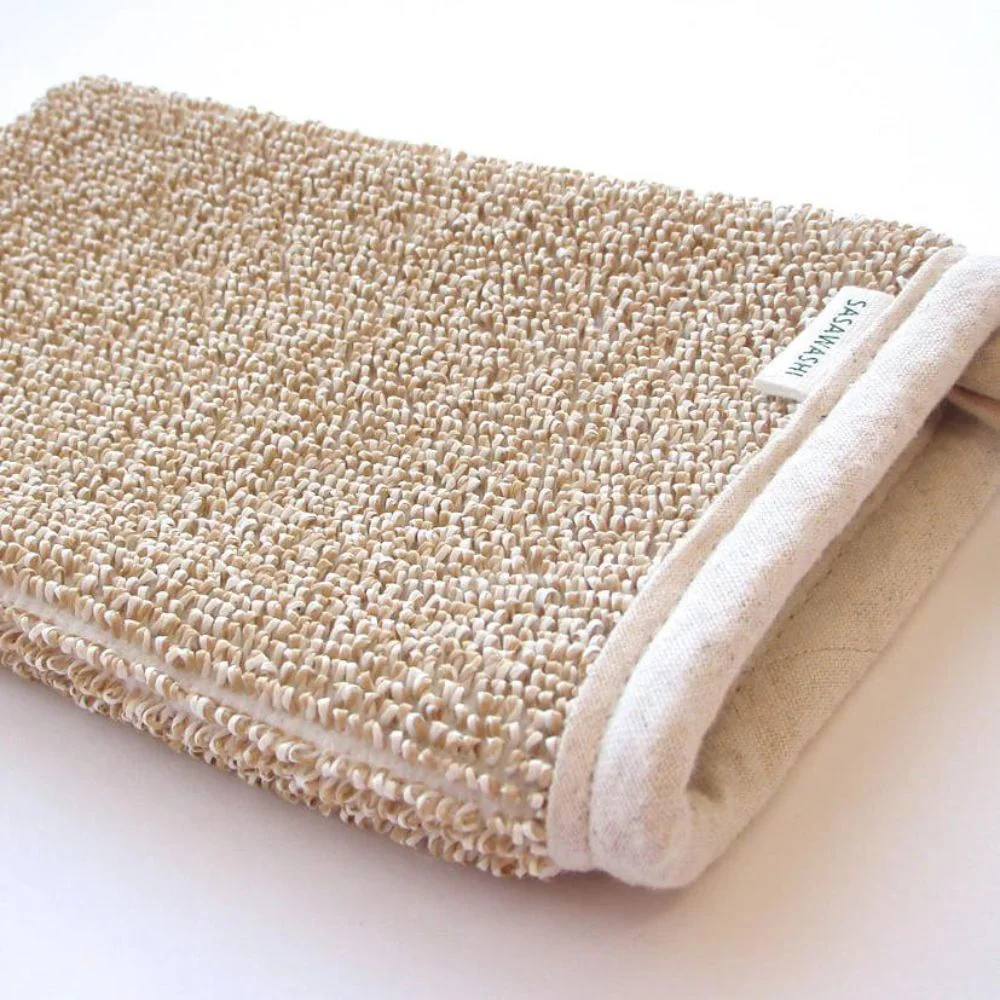 Sasawashi Deep Exfoliation Mitten - Image 2