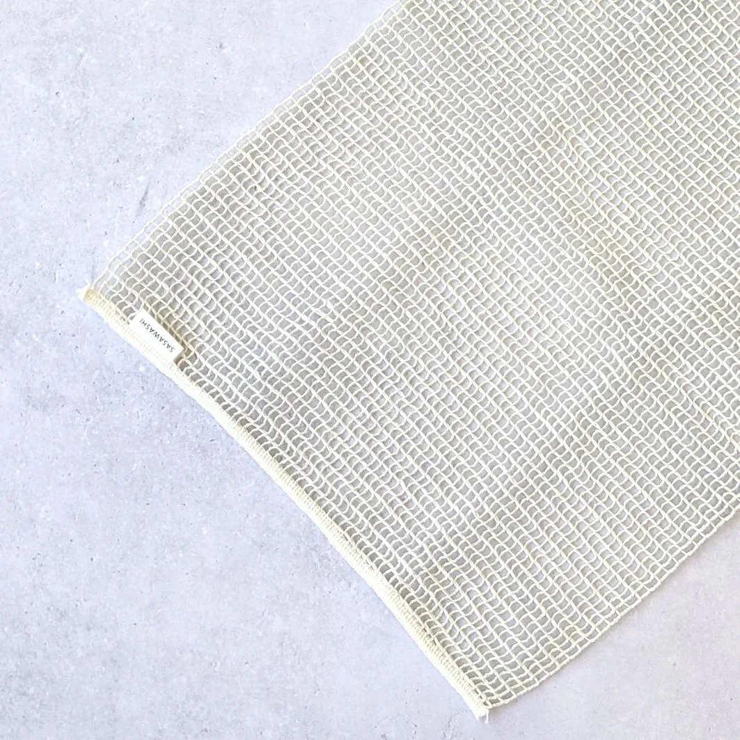 Sasawashi Open Weave Exfoliating Shower Towel – Deep Body Scrub - Image 4