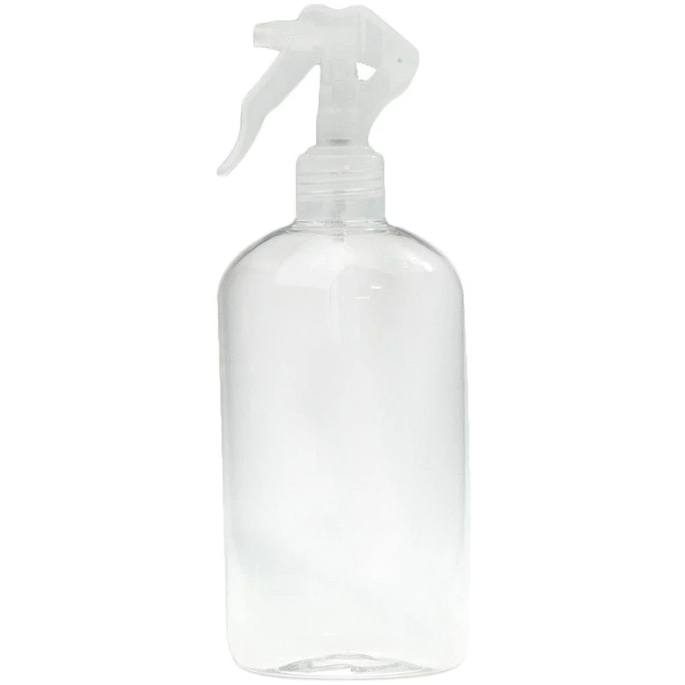 Clear Short PET Plastic Trigger Spray Bottle - 250ml